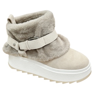 ASH女鞋秋冬厚底增高防滑加绒保暖毛毛雪地靴时尚棉鞋AP340L40031