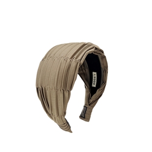 L9000/宽边遮白发发箍秋冬时尚褶皱发卡女2025新款大脸显脸小头饰