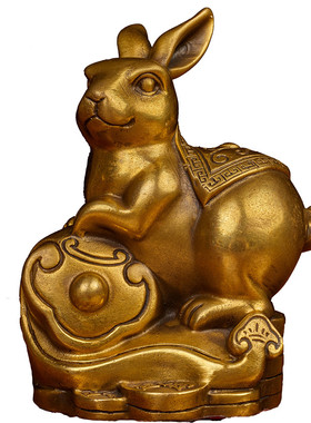 黄铜生肖摆件十二生肖属相鼠牛虎兔龙蛇马羊猴鸡狗猪家居桌面送礼
