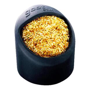 日本进口GOOT电烙铁头清洁工具焊咀氧化除锡铁丝球高温用加厚海绵