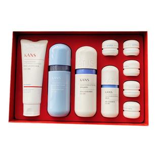韩束水乳套装护肤品蓝胶囊补水保湿紧致肌肤化妆品全套女正品
