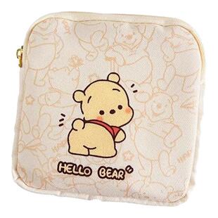 卫生巾姨妈巾收纳包月事小包学生便携随身可爱少女帆布翘屁股帕恰