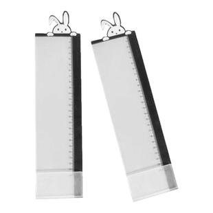 电脑侧边留言板标签贴板办公桌面工位屏幕显示器旁边便签夹亚克力记事板工作提醒卡通备忘录神器便签贴板定制