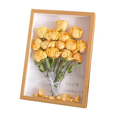 立体中空标本a4diy干花摆台相框