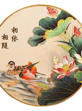 诗翼掐丝珐琅彩新中式摆盘礼品