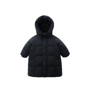 【三防鹅绒】齐齐熊宝宝羽绒服男童蓄热冬装外套长款儿童加厚保暖