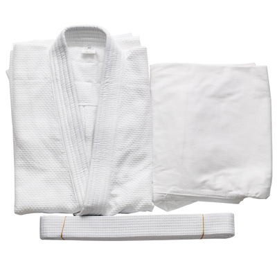 儿童柔道服装JUDO成人柔道训练服比赛衣服 合气道服 巴西柔道服