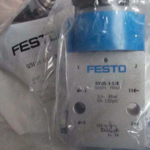 议价实拍现货FESTO正品全新SVOS-3-1/8 10191/GRLA 162970