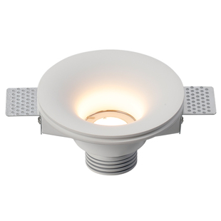 全光谱超薄石膏灯射灯无边框led智能调光客厅嵌入式预埋COB筒灯