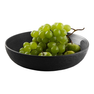 米立风物水果盘客厅茶几家用佛手柑托盘精致轻奢高档陶瓷果盘商用