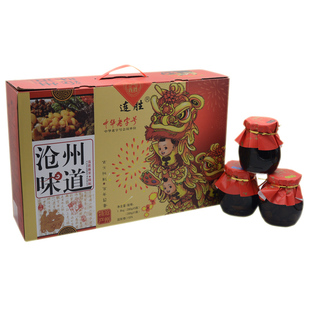 沧州味道 酱菜  南皮特产连胜酱菜土特产 酱腌菜 新包装六件套