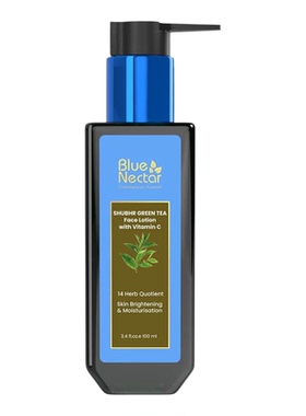 印度Blue Nectar绿茶保湿乳液草本植物提取|焕亮|淡化色素沉着