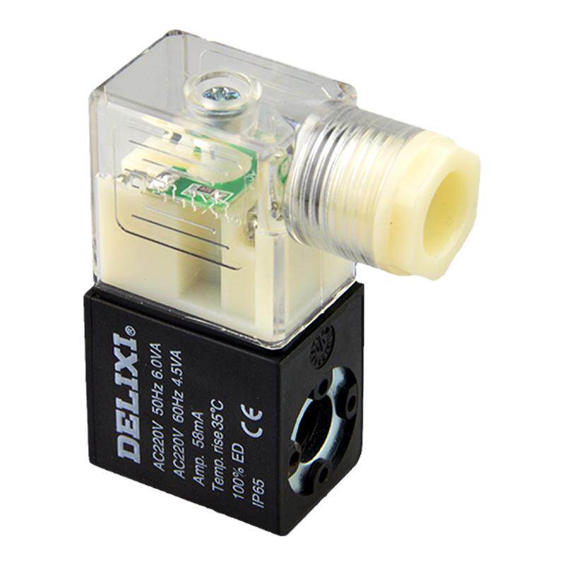 电磁阀线圈220V24德力西