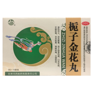 【河西】栀子金花丸9g*10袋/盒