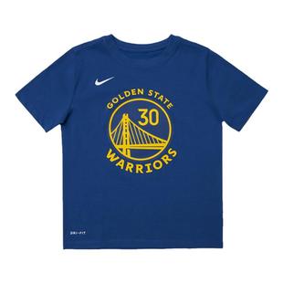 NBA Nike短袖T恤库里30号詹姆斯23号正品中小童4-7岁篮球训练服