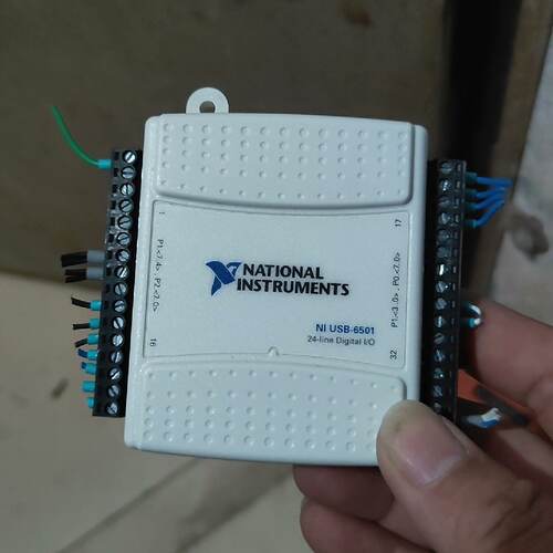 【请询价】NI USB-6501数据采集卡，24通道数字I/O，原装拆