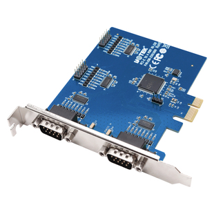 宇泰UT-7914 PCI-E转4口RS232串口卡工业防浪涌PCIE转232串口卡