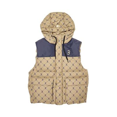 MLB男女情侣羽绒马甲24秋季