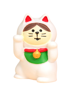 ＜开运招财猫＞吉祥物装饰小摆件