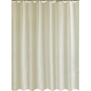 海之巅欧风防水防霉加厚浴室浴帘可订做隔断帘门帘拉帘窗帘送挂钩