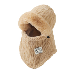 帽子女士冬2025新款围巾一体加厚骑行面罩雷锋帽围脖防寒保暖护耳