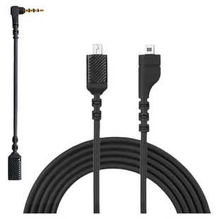 适用赛睿寒冰耳机线Arctis3/5/7/Pro音频线8pin声卡线连接线配件