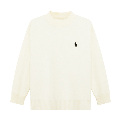 左西男童纯色毛衣针织衫冬装