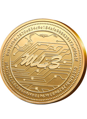 金币定制纯金徽章年会奖章勋章