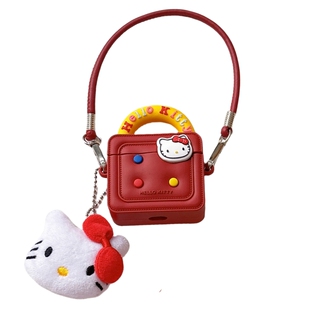 卡通立体KT猫包包适用于大鲨Bose 4代蓝牙耳机保护套硅胶大鲨3代防摔ultra开放式可爱Bose4代少女心个性新款