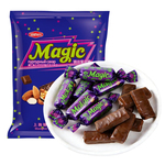 俄罗斯风味国产紫皮糖果仁夹心巧克力糖果婚庆喜糖过节年货零食