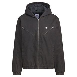 Adidas阿迪达斯三叶草夹克男女25冬新款保暖运动休闲外套KC2640