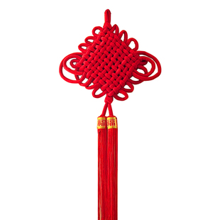 入户中国结门挂粗绳十字结入户门吉祥挂件玄关挂饰客厅室内喜庆