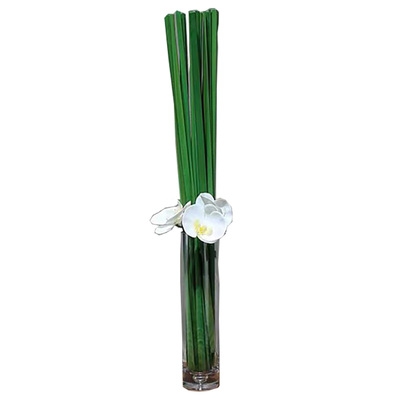干蒲叶仿真蒲草蒲棒叶插花干花
