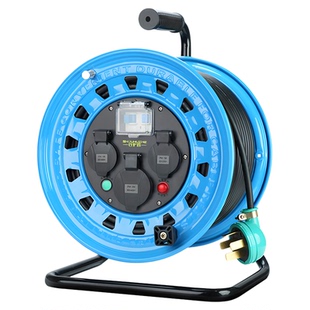 守护者移动电缆卷线盘收纳绕50米30盘插座T33025三相四线380V带线