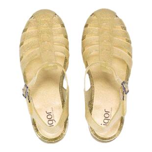现货西班牙igor成人女款亲子妈妈款罗马塑料凉鞋复古80年代沙滩鞋