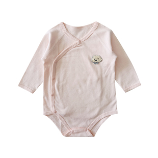 新生婴儿包屁衣秋冬季贴身打底内衣婴幼儿宝宝三角哈衣睡衣和尚服