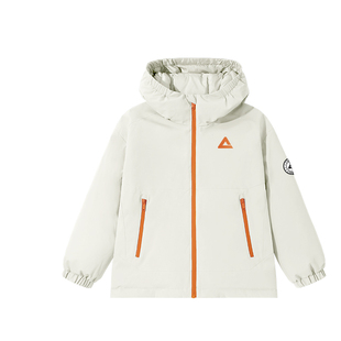 匹克童装儿童羽绒服秋冬款男女童连帽白鸭绒外套大童防风保暖上衣