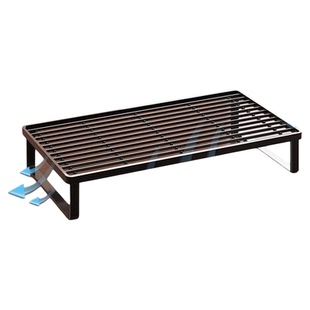 笔记本电脑支架散热底座烧烤架支撑架家用桌面增高台支架托悬空办公桌宿舍加高显示器增高台铁艺散热架支架子