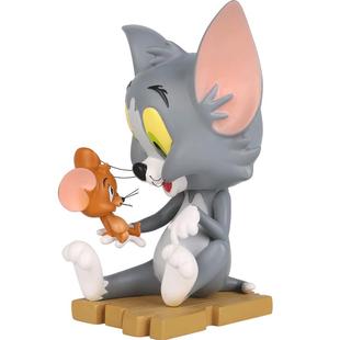 enesco猫和老鼠限量版摆件Tom汤姆猫公仔Jerry杰瑞鼠手办桌面摆件