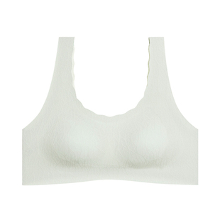 爱慕内衣女背心式无钢圈抗菌专利反定杯文胸稳定不易跑杯
