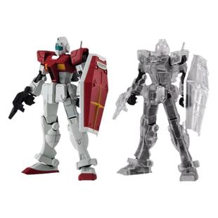 有货 万代 机动战士高达 盒蛋 CUPSULE ACTION 03 吉姆 透明 可动