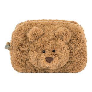 英国Jellycat巴塞罗熊手袋毛绒玩偶娃娃公仔笔袋生日礼物秋冬新品