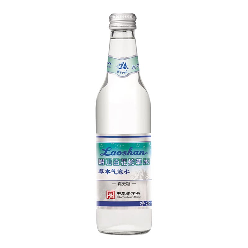 青岛特产崂山白花蛇草水清爽解腻草本气泡水0糖0卡网红饮料旗舰店