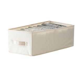 懒角落衣物收纳箱家用卧室衣柜抽屉式衣服整理箱布艺储物筐收纳盒