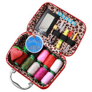 家用针线包多功能针线盒pu收纳盒套装高档缝纫工具包学生宿舍便携