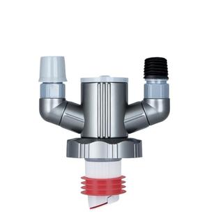 潜水艇阳台洗衣机下水三头通分水器排水管道四通防反水止逆阀接头