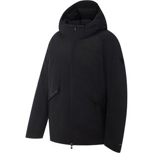 李宁火锅羽绒服丨女冬季新款保暖连帽鹅绒中长款工装加厚运动外套