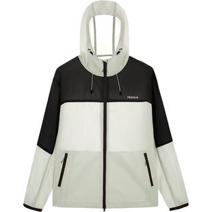 骆驼企鹅系列户外防晒衣女款夏季防紫外线撞色工装宽松防晒外套男