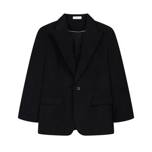 【翻驳领设计】绅士休闲西装外套男士春季新款轻商务通勤百搭上衣