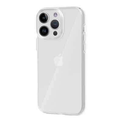 新品iPhone15超晶透防撞硅胶条适用苹果iPhone15ProMaxPlus手机壳高级感极简透明14Pro保护壳13手机套防摔款